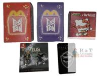 McDonald's TinyTAN BTS, Hello Kitty x TMNT, Zelda Pin Set & Callisto Protocol Badge - 5 Collectibles