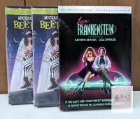 Beetlejuice 20th Anniversary Deluxe Edition DVD x2 + Lisa Frankenstein Collector's Edition DVD Sealed