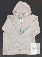 NEW 32 Degrees Heat Full-Zip Hoodie XL Grey, Men's, Polyester Blend, Front Pockets, Attached Hood