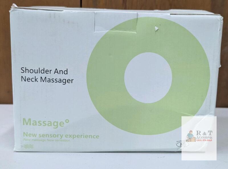 N8 Moss Color Shoulder and Neck Massager, 2000mAh Battery, 10W Power, USB Rechargeable