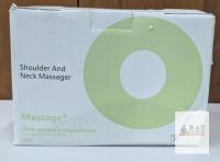 N8 Moss Color Shoulder and Neck Massager, 2000mAh Battery, 10W Power, USB Rechargeable
