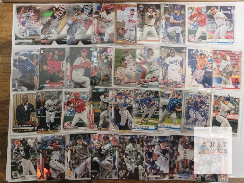 2020 Topps & Bowman Chrome Baseball Card Lot - RCs, Stars, Inserts