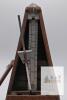Paquet Mechanical Metronome, Maelzel Design, France, Wood, 40-208 BPM, Pyramid Case - 4