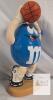 3-Pc M&M's Candy Dispenser Set: Motorcycle, Basketball, Football Red & Blue Figures, 10-12" Tall - 4