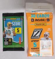 2022 Panini Zenith Football Value Pack (30 Cards, Tua Tagovailoa) & 2025 Panini Score Pack (5 Cards)