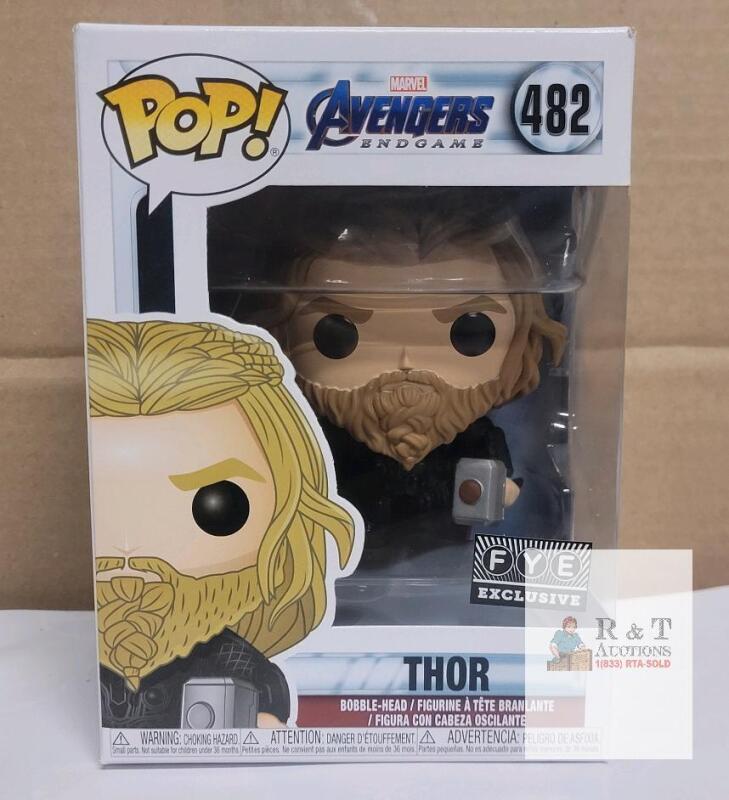 NEW Funko Pop! Marvel Avengers Endgame Thor #482 FYE Exclusive Bobble-Head Vinyl Figure