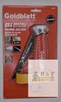 NEW Goldblatt Folding Jab Saw G08501, 6" Bi-Metal Blade, 8 TPI, Fast Fold, Ergonomic Grip