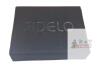 NEW FIDELO Carbon Fiber Minimalist RFID Wallet, Leather Outer Case, Gift Box, Extra Bands, Black