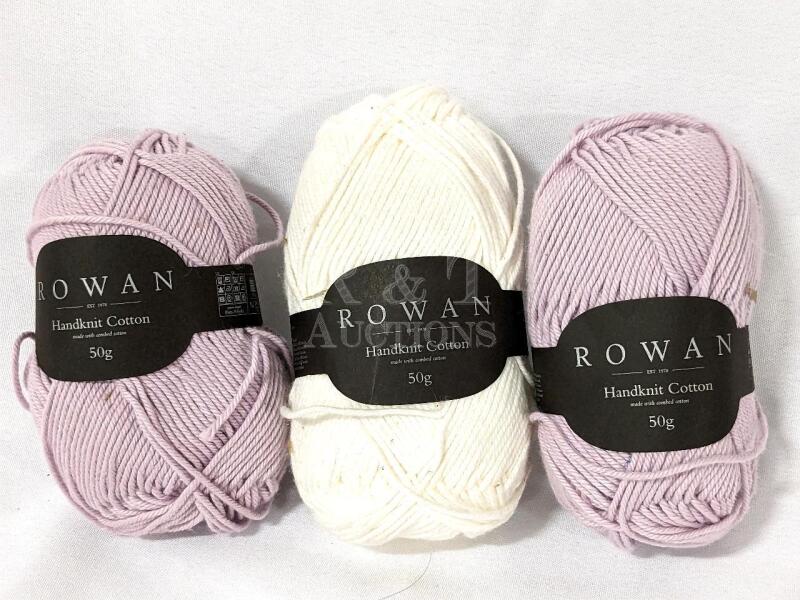 3 New Skeins RIWAN Handknit Cotton 50g each.