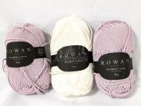 3 New Skeins RIWAN Handknit Cotton 50g each.
