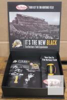 Hamilton Tiger-Cats Tim Hortons Field Experience Box Set w/Badge, Booklet & Mini Football