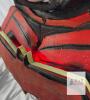 Custom Batman Armor Suit Red/Black Cosplay with Helmet & LED Chest, Adult Size, 24" Tall - 2