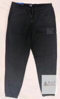 NEW GAP Original Black Sweatpants Joggers &ndash; Size Large, Drawstring Waist, Pockets, Made in Cambodia