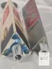 Coors Light Triangular Metal Tap Handle & Mill St. Brewery Tractor Chalkboard Tap Handle Pair - 3