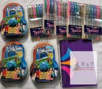 High School Musical Elmer's Combination Padlocks (3), Sparkler Gel Pen Sets (5), Firstline Notebook