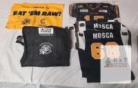 Hamilton Tiger-Cats CFL Lot: Reebok Jerseys #68 Mosca & #15, Rally Towel, Tote Bag