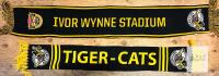 Hamilton Tiger-Cats Ivor Wynne Stadium Final Season Commemorative & Team Supporter Scarves (2)