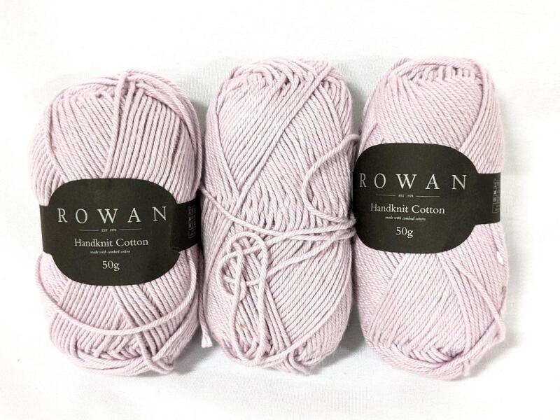 3 New Skeins RIWAN Handknit Cotton 50g each.