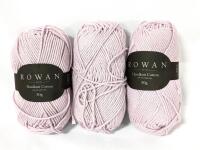 3 New Skeins RIWAN Handknit Cotton 50g each.