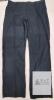 NEW Ted Baker Straight Fit Pants Navy 36x32, Men's Dress Trousers, 4-Pockets, Button Fly