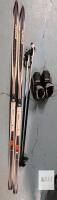 Atomic Cross Country Ski Set. Poles (47"), Skis (74"), Shoes (Men's 8.5)