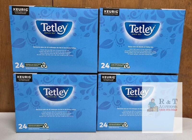 (BB2026/Al/08) 96 New Keurig K-Cups Tetley Orange Pekoe 24 Pack