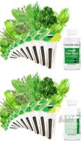2 New AeroGarden Gourmet Herb Seed Pod Kits - Herb Seeds for AeroGarden Indoor Garden, 9-Pods Per Box