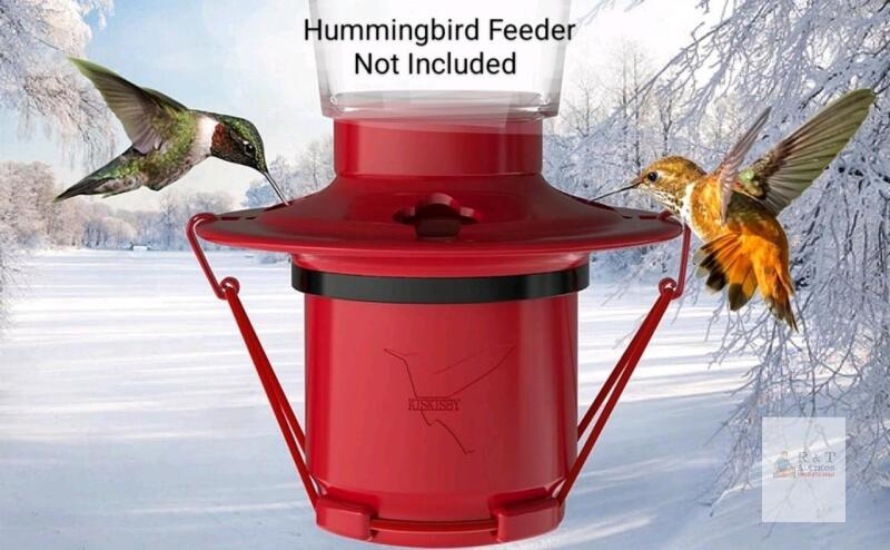 New Universal Heater for Hummingbird Feeders, Cold Spring, Fall & Winter Weather (Heater Only, Does Not Include Feeder)