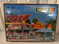 New Faller - Marktbuden - Consession Booths Model Kit.