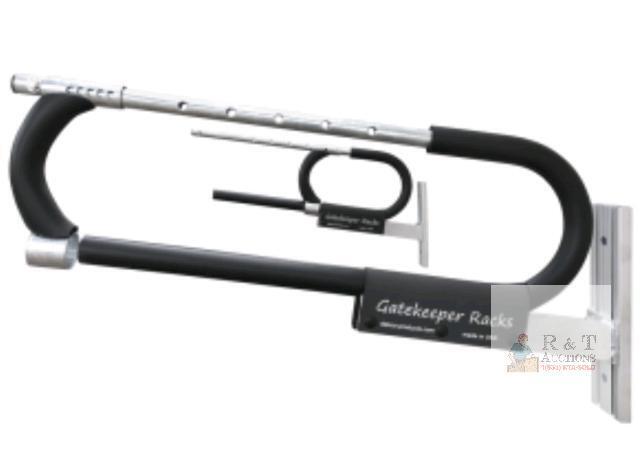 Surfboard Locking Rack 3 New - Gatekeeper Racks Locking Single Pair - Paddleboard & Surfboard ...