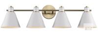New Transglobe Lighting ForgeLume 4 Light Dimmable Vanity Light. Retails for $140