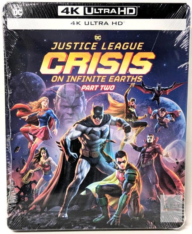 New 4K Ultra HD : JUSTICE LEAGUE : Crisis of Infinite Earths