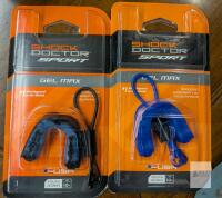 2 New Size Youth 10. Shock Doctor Sport Gel Max Mouth Guards.