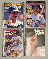 1989-1990 Baseball Cards & Topps Magazines Lot + The Illustrated Elvis Book, All Softcover