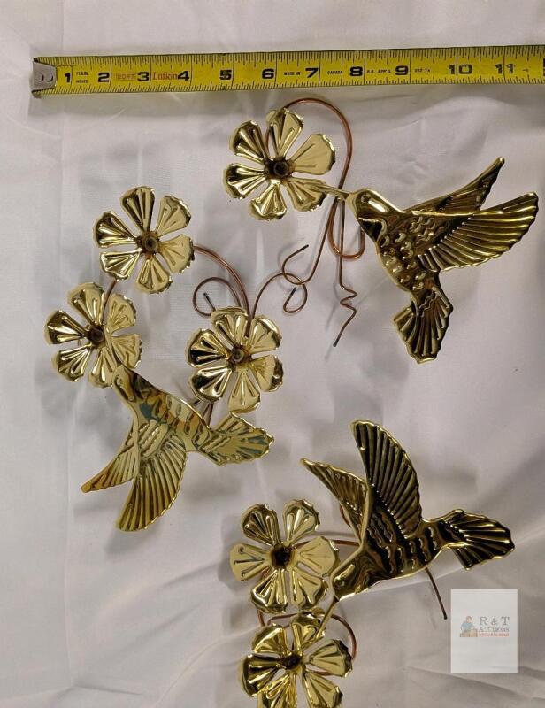 3 Metal Decor Pieces