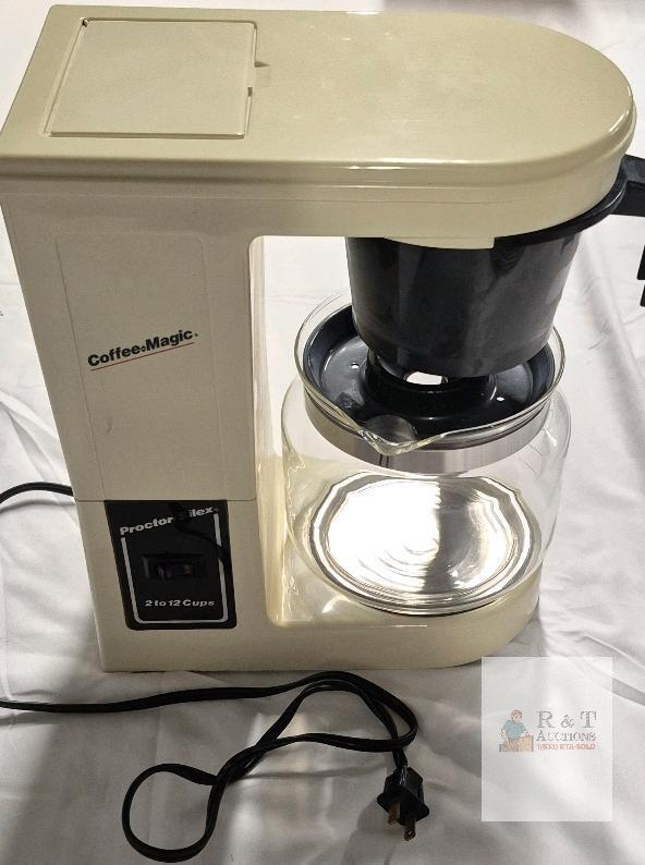 Vintage Proctor Silex Coffee Machine - Powers Up
