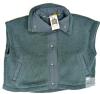 New Size XS Women's O'NEILL Fleece Button-Up Vest