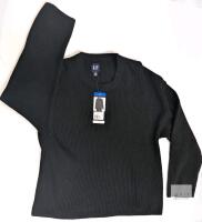 New Size LG Women's GAP Cotton Blend Ribbed Knit Sweatshirt
