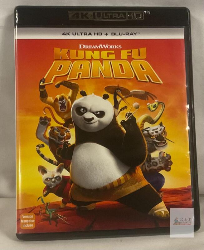 New Kung fu Panda 4k Ultra HD Blue Ray