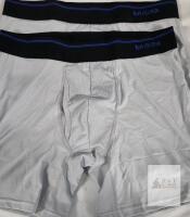 2 New Pairs Size SM Men's BRISIRA Coolmax Boxer Briefs
