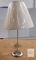 Home Decor Table Lamp , Measures 23" Tall . Tested Working (bulb not included)