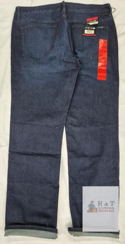 NEW Joe's Jeans Men's Classic Straight Fit 34x32 Dark Indigo Denim 5-Pocket with Tags, UPC: 197579097507