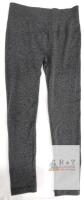NEW Lemon Medium Women's Heather Dark Gray Leggings, ITM 6854002, Polyester-Nylon Blend, High-Rise
