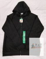 NEW 32 Degrees Heat Men's XL Full-Zip Hoodie, Black, Lightweight Thermal, New with Tags