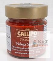 BB March 8, 2027 Callipo &lsquo;Nduja Spilinga Spreadable Salami 200g Jar &ndash; Spicy, With Olive Oil, Made in Italy