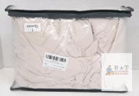 NEW Rvcbicy CK001-B-Q Queen Beige Microfiber Comforter Set with 2 Pillow Cases, Made in China