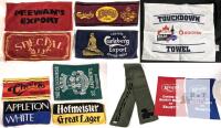 Lot of Brewery Bar Towels, Sports Rally Towels & Moosehead Scarf &ndash; UK, Canada, US Brands