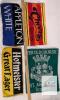 Lot of Brewery Bar Towels, Sports Rally Towels & Moosehead Scarf &ndash; UK, Canada, US Brands - 3