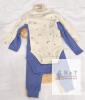 NEW Pekkle 5-Piece Baby Clothes Set, 12 Months, Bodysuits & Pants, Organic Cotton, Floral/Blue Prints - 3