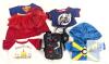 Build-A-Bear Lot: 5 Plush Toys w/ Spider-Man, Paw Patrol Chase, Marvel & DC Costumes, Accessories - 5